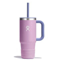 Hydro Flask Kids Tumbler for School - Stainless Steel and Insulated with Straw Cap - 24 Oz in Anemone Purple