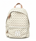 Monogram Pattern Unisex Backpack, Large Capacity 15.6 Inch Laptop Daypack, Fashion Street Style Rucksack for School Travel Commute