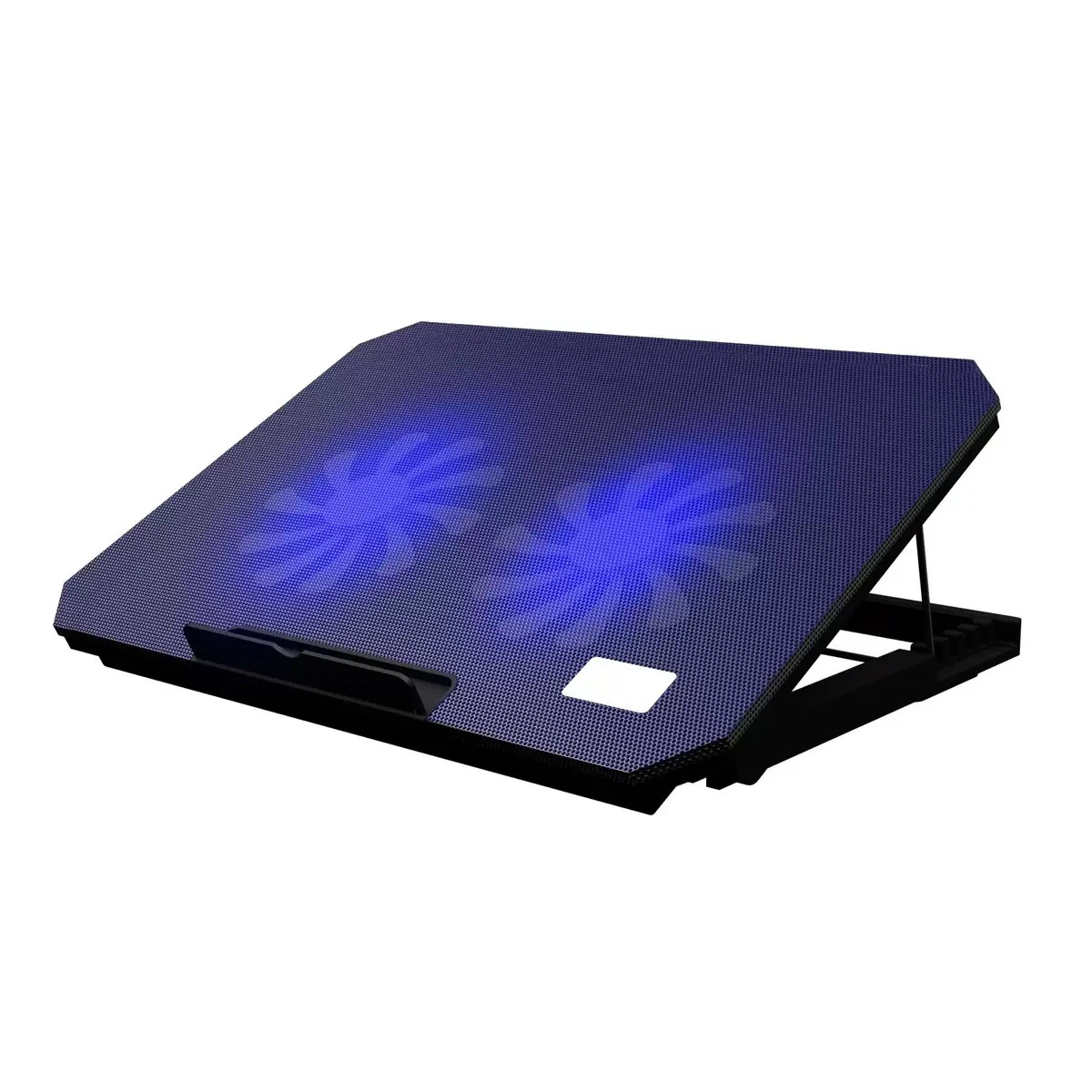 Dual‑Fan Laptop Cooling Pad Adjustable Notebook Cooler Stand