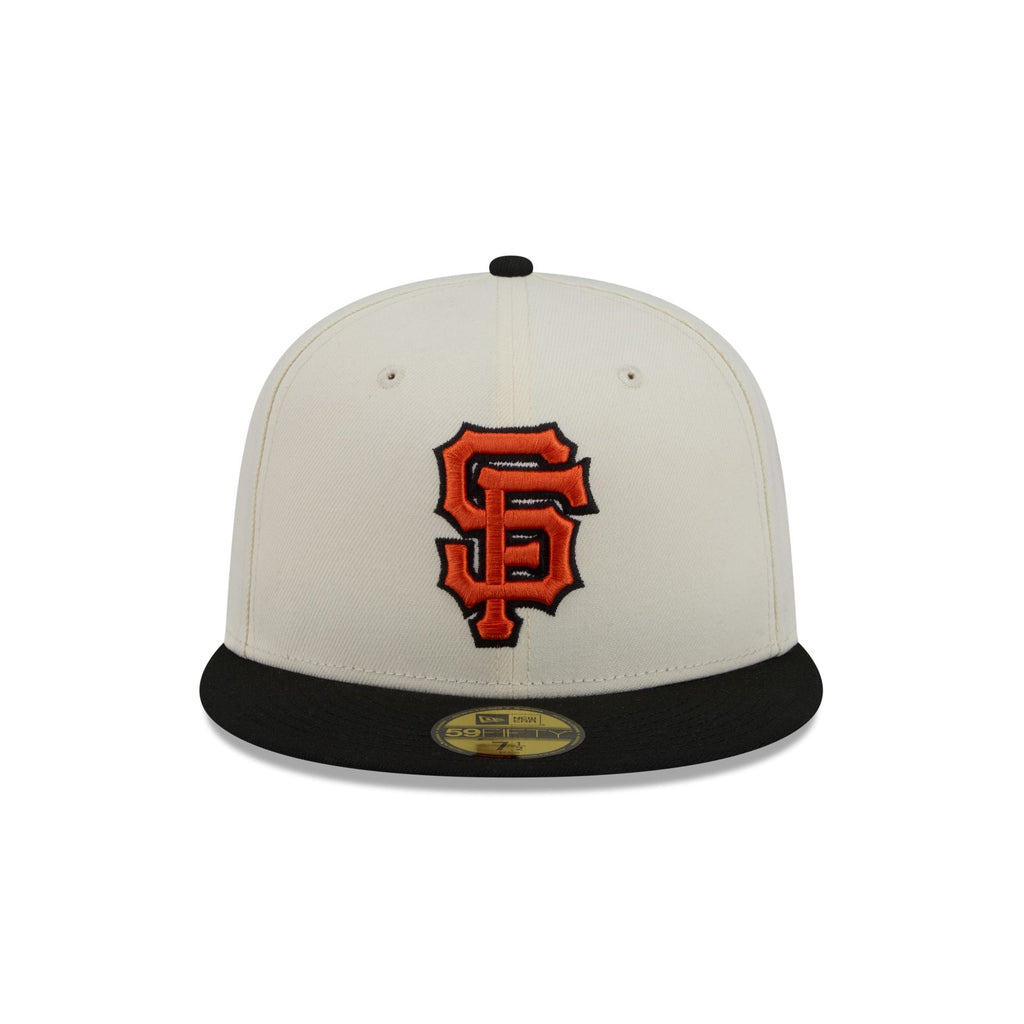 San Francisco Giants Chrome White Basic 59FIFTY Fitted Hat